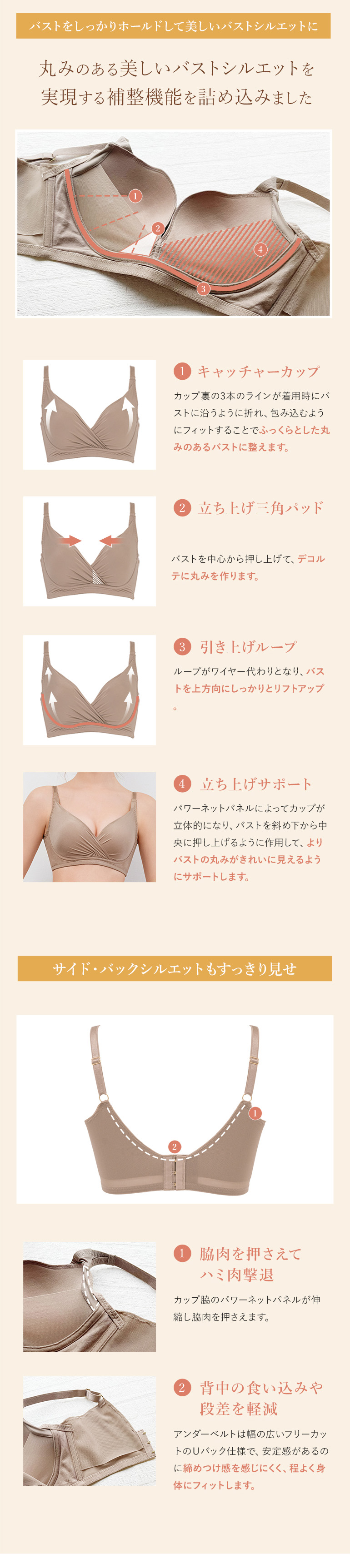 シンプルな見た目なのに嬉しい機能盛りだくさん♪こだわりポイントをご紹介♪
