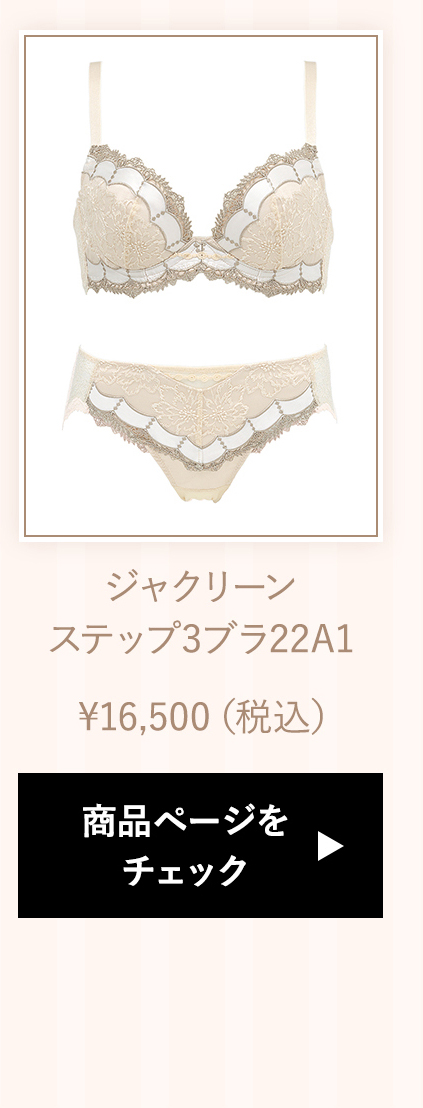 ブラデリス ジャクリーンステップ3ブラ22A1