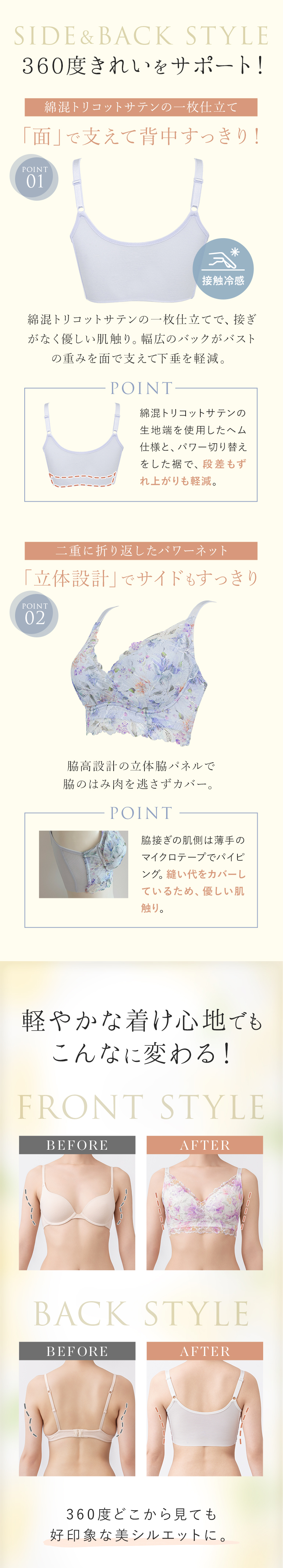 オンラインストア限定】ブラデリス フローラルフィットノン