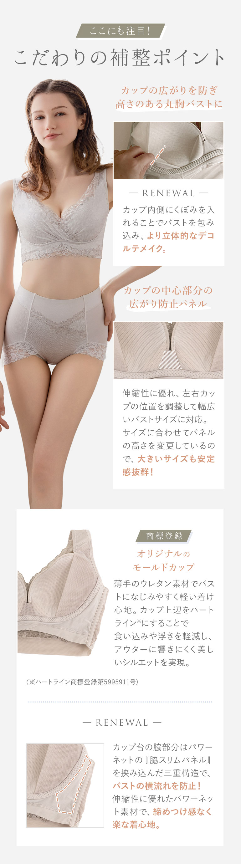 ❣️専用❣️ ブラデリス スムースレースハートフルカップブラ　サイズL Amazon | [ブラデリス ニューヨーク] ノンワイヤー補整ブラ