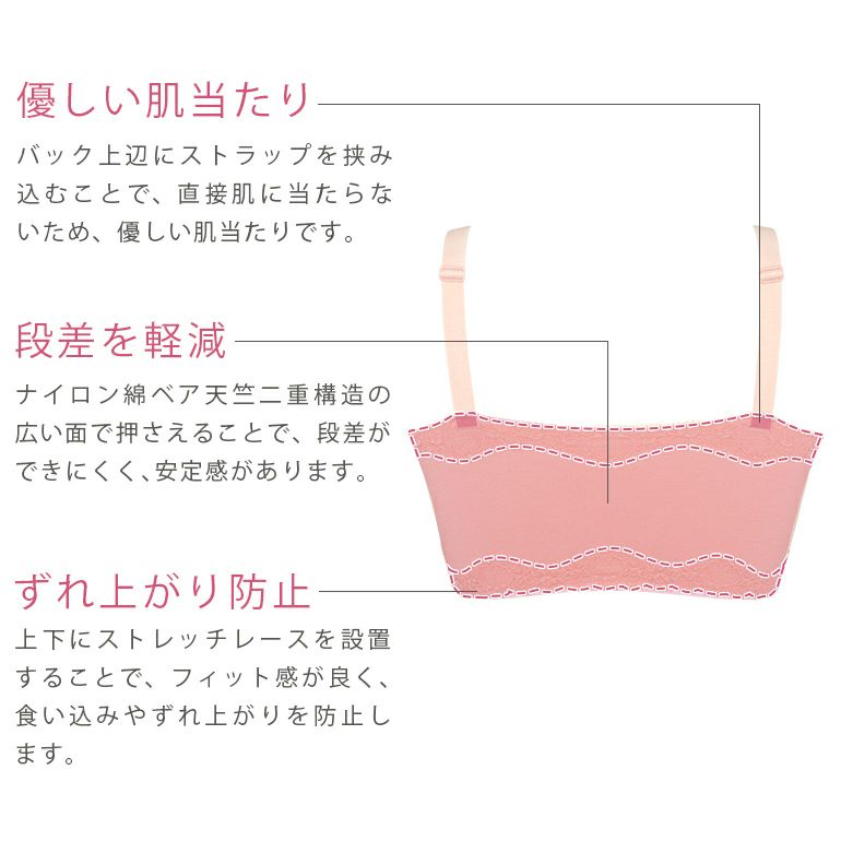 レーシィフィットナイトブラレット｜補整ノンワイヤーブラジャー ブラデリスニューヨーク公式通販