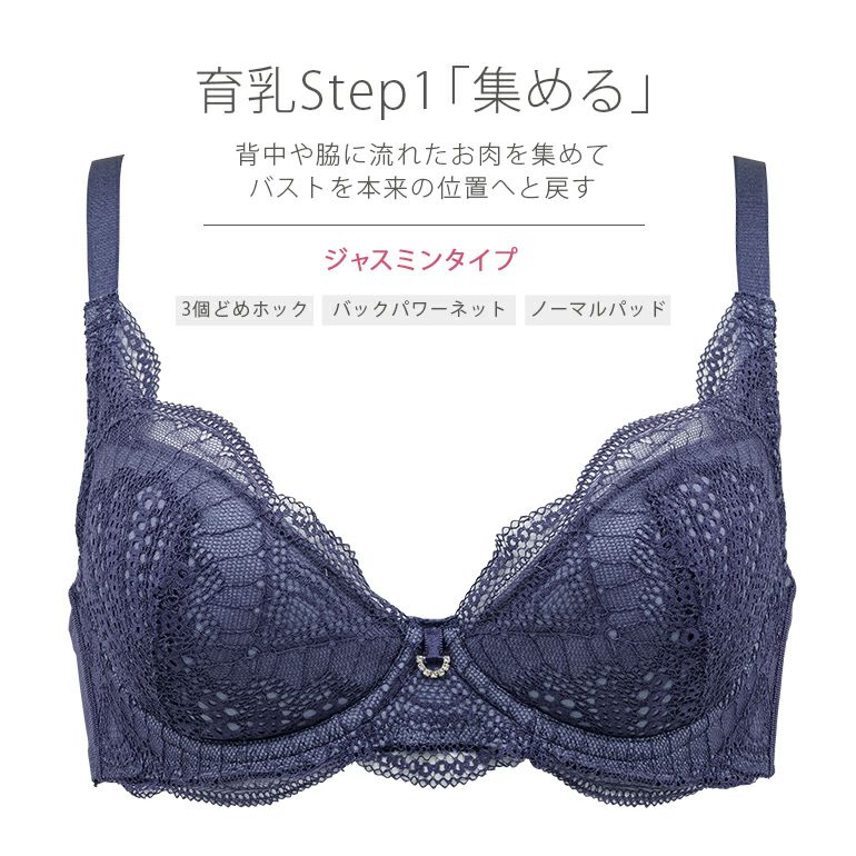 ブラデリス ジャスミンステップ1ブラ22S1(F～Gカップ