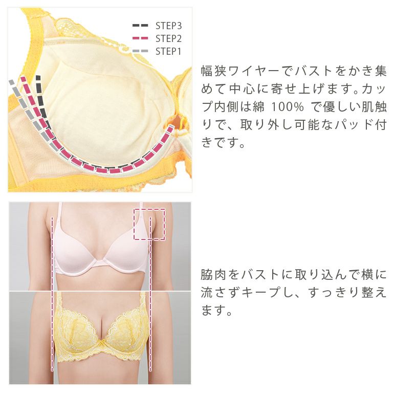 【jutappi】新品 タグ付きブラデリス STEP1 2枚 65B jutappi】新品 タグ付きブラデリス STEP1 2枚 65B 楽天市場