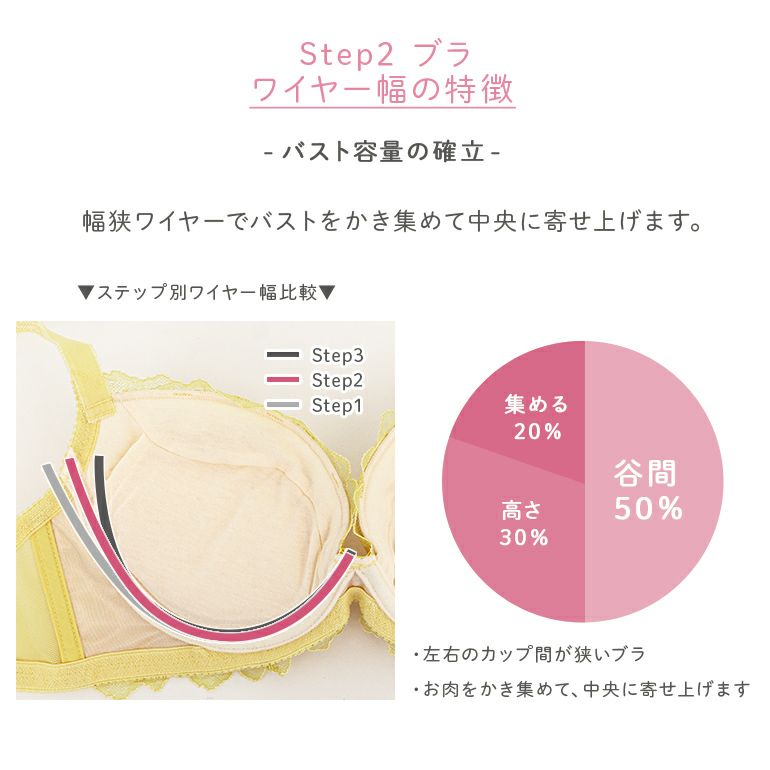 めい　ブラデリス ナオミステップ2ブラE65 上下セット めい様専用 ブラデリス ナオミステップ2ブラE65 上下セット