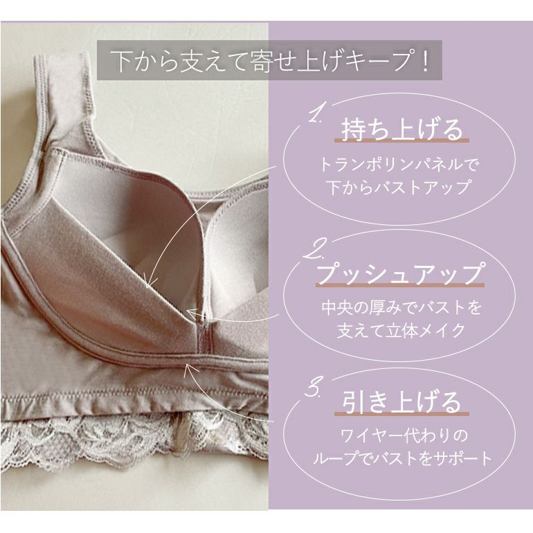 ブラデリス やさしくバストキャッチ綿混ノンワイヤーブラ　L 2枚セット 楽天市場】【38%OFF】ブラデリスニューヨーク やさしくバスト