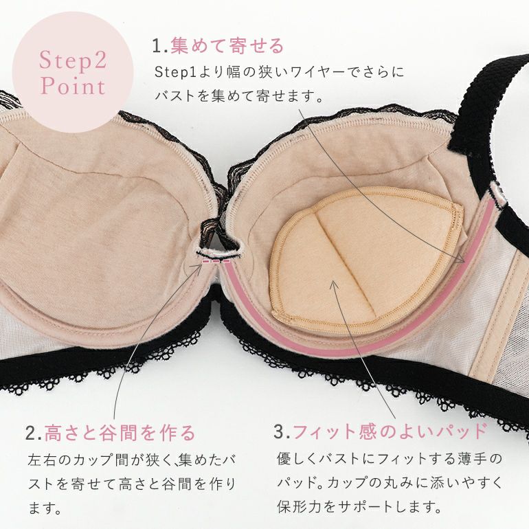 ブラデリス　黒 2つ 楽天市場】【30%OFF】育乳 ブラデリスニューヨーク ナオミ