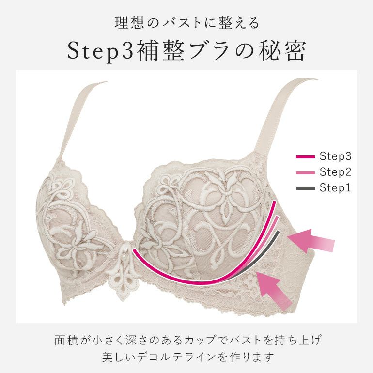 ブラデリス ジャクリーンステップ3ブラ25A1 | ブラデリスニューヨーク